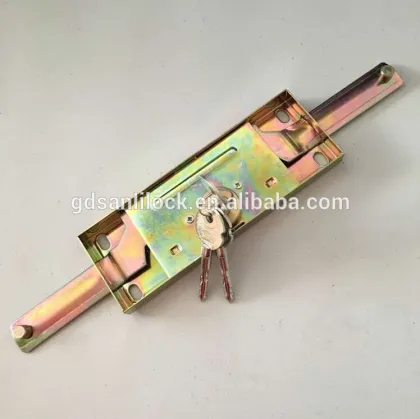 SL208 carport steel rolling gate hidden door lock