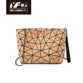 Γεωμετρική τσάντα τσάντα ξύλο crossbody messenger cork προσαρμοσμένο crossbody τσάντα ώμου τσάντα