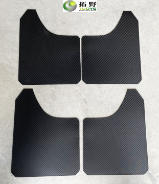 4pcs μαύρα καθολικά πτερύγια λάσπης λάσπης για το φορτηγό Ford F-150/F-250