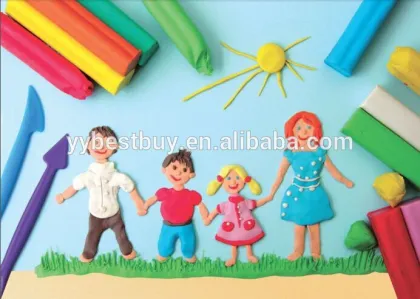 Creative art plasticine modeling clay toy non-drying clay