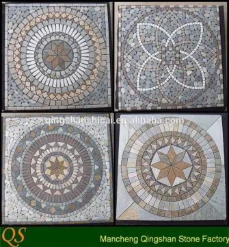 slate medallion tile floor medallions