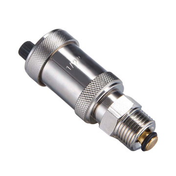 High Quality Adjustable DN15 Chrome Plated Brass Air Vent Valve for Piping Systems