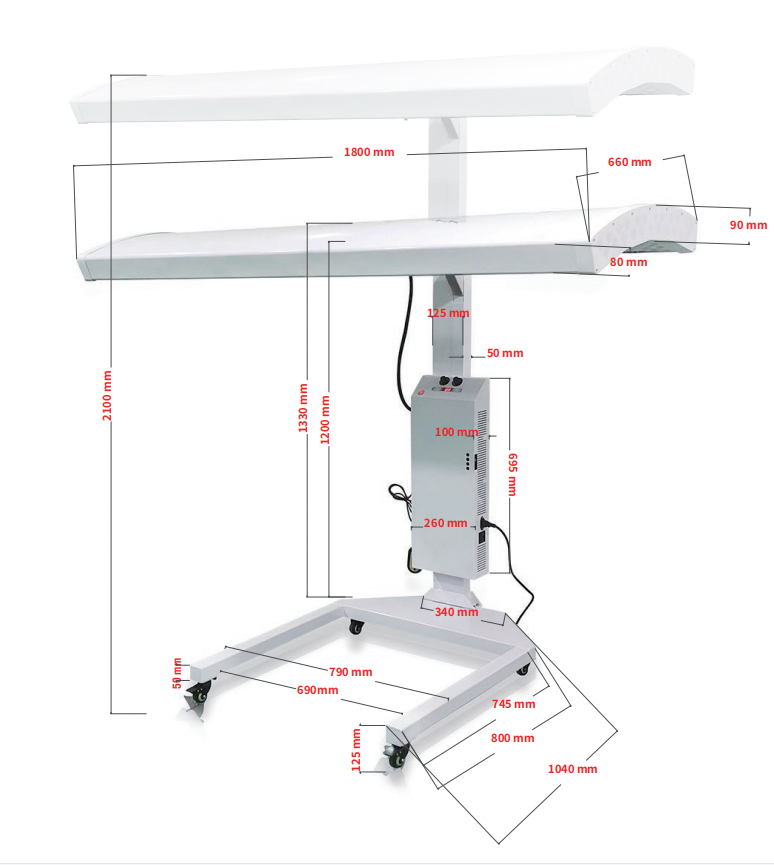 Full Body LED Light Therapy Panel Red Light Therapy Panel