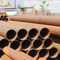 Welded straight seam submerged arc welded steel pipes