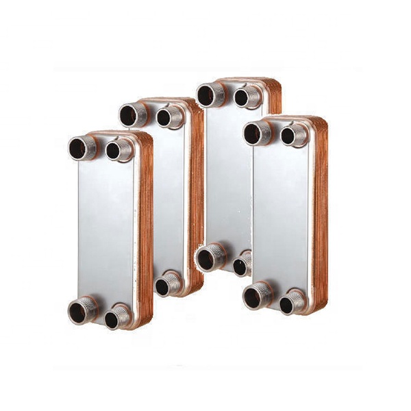 Stainless Steel Phe Copper Beer To Water Brazed Plate Heat Exchanger