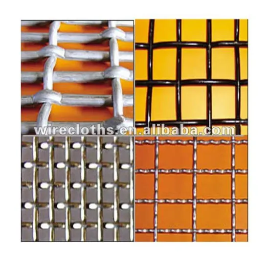 Reking Stainless Steel Crimped Wire Mesh/cloth/net