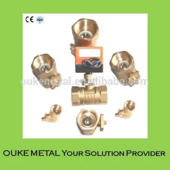 Water control and solenoid valve system for water floor heating