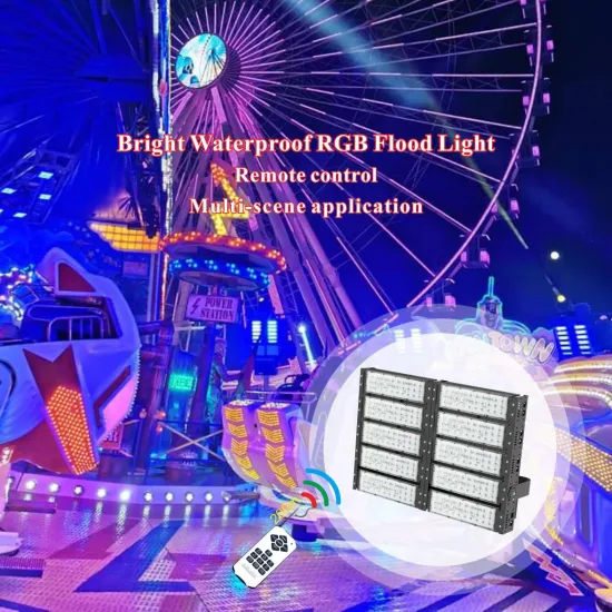 IP65 5050SMD High Lumen 500W RGB Flood Outdoor Light