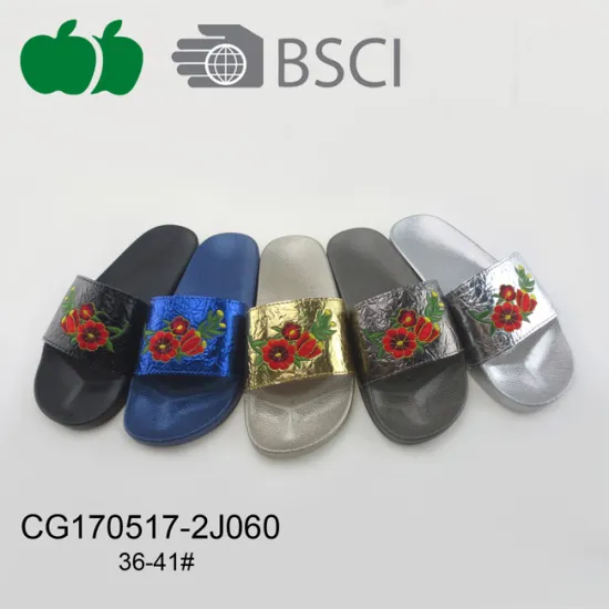 Fashion Design Summer Women Plastic Slipper