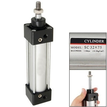 Aluminium Double Acting Pneumatic Air Cylinders SC32*75/175/200/1000 Series