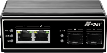 4 ports Industrial full gigabit switch