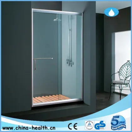 Custom made model straight sliding shower door