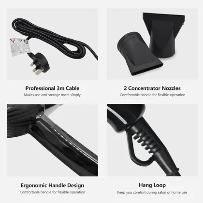 One Step Hair Dryer Set: Blow Dryer and Accessories