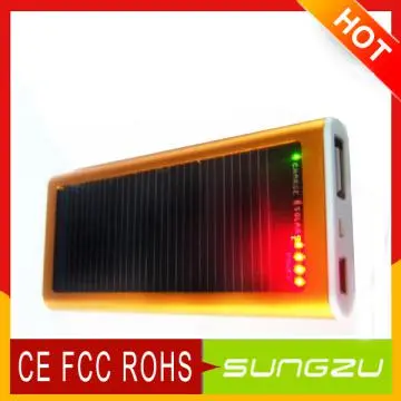 Solar charger for smartphone mobile phone backup battery