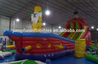 2016 POPULAR PIRATE SHIP INFLATABLE SLIDE CORSAIR
