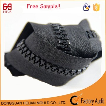 5# plastic zipper long chain for handbag