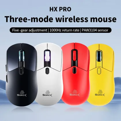 PX-PRO E-sports Game Computer Notebook Wireless Mouse - Lightweight and Triple Mode Connectivity