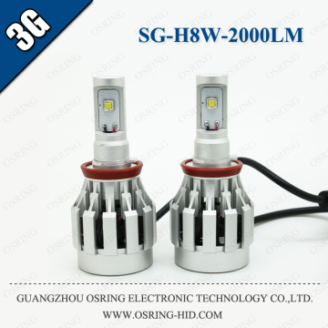OSRING ALL IN ONE Auto Led Headlamp 3G 12V 25W h8 led headlight 2000lm for car top quality