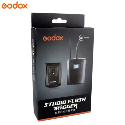 Godox AT-16 3.5mm Wireless Flash Trigger Receiver for Canon Fujifilm DSLR Cameras - Sync Speed