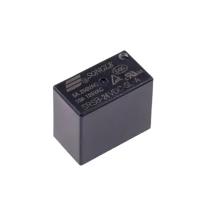 Songle Brand DC Relay - In Stock: SRSB-05VDC-SL-A, SRSB-12VDC-SL-A, SRSB-24VDC-SL-A