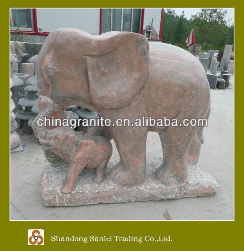 garden marble elephant sculptures