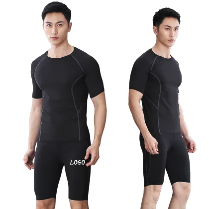 Men's Athletic Quick Dry Compression Shorts