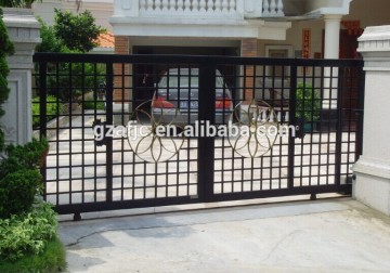 villa metal yard gate, metal cattle gate