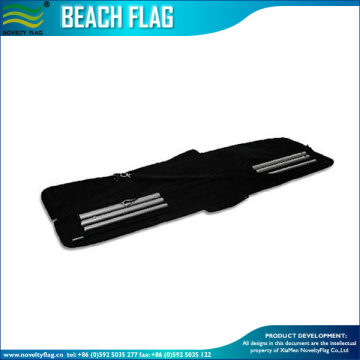 Aluminum beach flag pole with oxford carrying bag