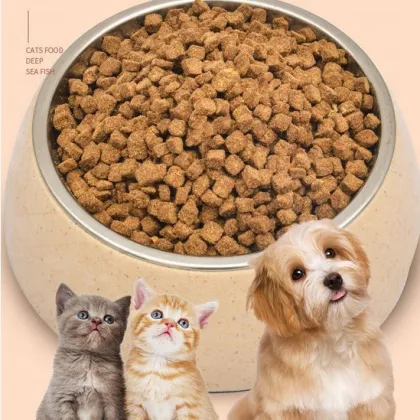 High-Protein Dog Cat Food Pressing Machinery - 500kg/Hour Capacity