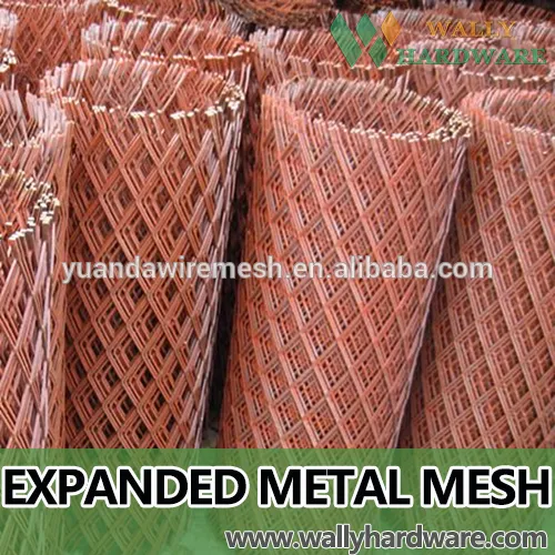 Galvanized And PVC Coated Expanded Metal Mesh/Sheet (direct factory)