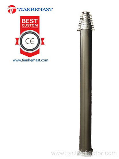 High Quality 18meter heavy duty telescopic mast