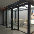 Custom aluminum folding doors double folding patio doors