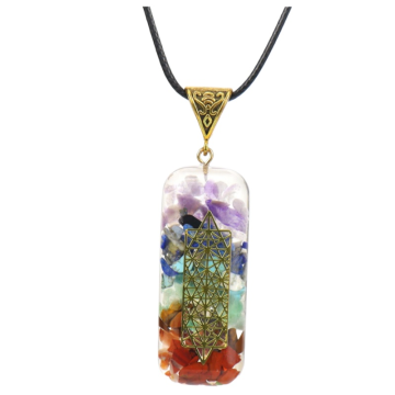 BraveLight Brazil Crystal Necklace - Fashionable Jewelry for Healing and Meditation