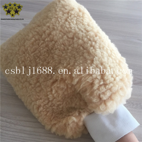 New products Lambswool car wanshing gloves home use cleaning blocks