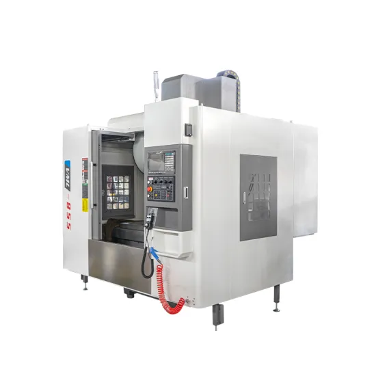 CNC Machining Center: VML855 Three Line Rail High Speed Drilling and Milling Machine for Metal Engraving