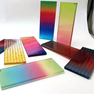 Chinese Manufactured Colorful Gradient Glass for Windows