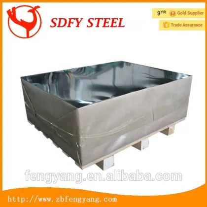High quality tinplate for packaging