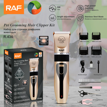 Tirmers de cabello para perros Caballar Automático Caballeros Profesional Clippers Pet Nail Clipper con LED