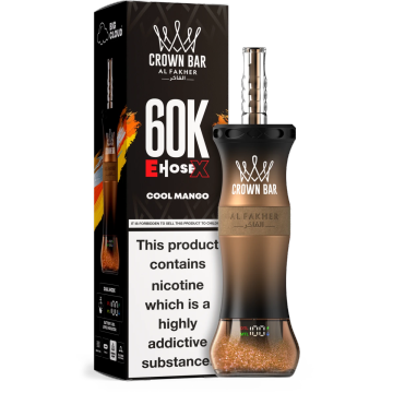 Disposable vape AL Fakher Crown Bar 60K puffs