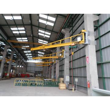 Pillar slewing jib crane workshop design price