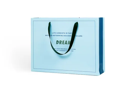 Customized printed shopping paper bags