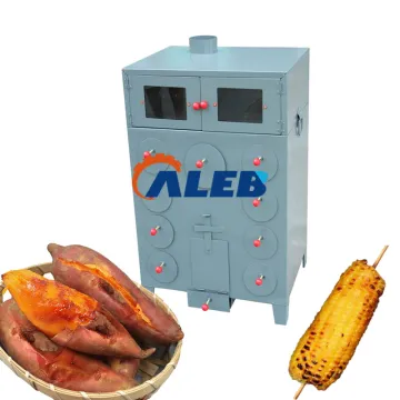 High-Quality 9-Hole Double Layer Corn, Sweet Potato, Taro, and Yam Baking Oven for Sale