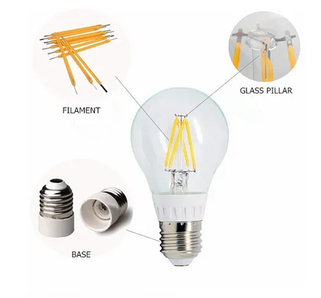 Led Filament Bulb 1W-8W E27 B22 Edison Led Filament Bulb 12v Led Bulb E27