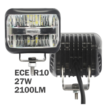 24V/12V ECE Approved Overheat Protected LED Work Lamp for Mining and Excavators