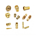 مخصص CNC النحاس نهاية موصل مزدوج، السيارات
