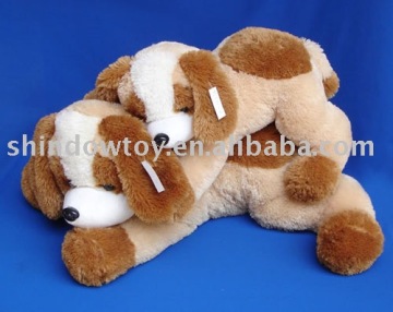 plush dog toy stuffed dog pillow