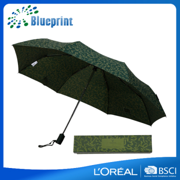 china umbrella factory windproof rain three folded customised umbrella