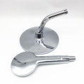 abs plastic SS round bathroom rainfall head shower