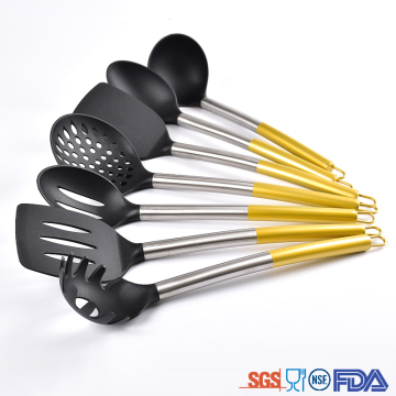 Thép không gỉ cao cấp Dụng cụ nhà bếp không dính bền
