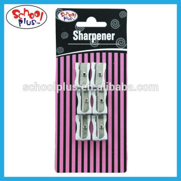 Low price one hole metal pencil sharpener for kids